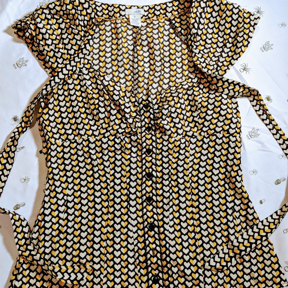 💛 Odille Heart Blouse